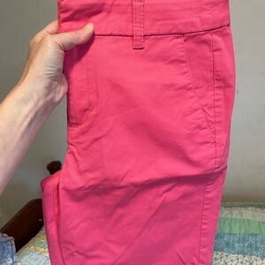 Hot Pink J Crew Bermuda Shorts Size 4 NWT